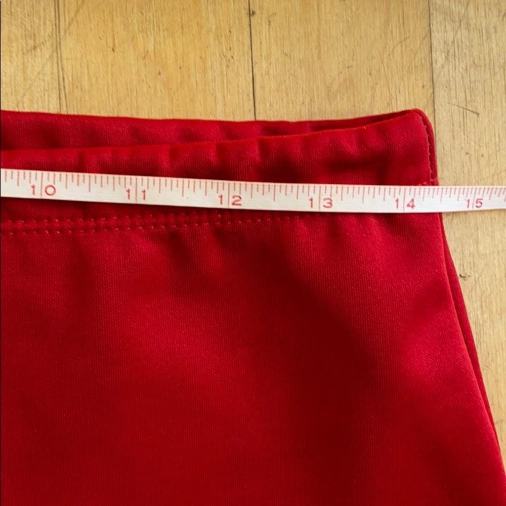 Red Pencil Skirt - Picture 3 of 6